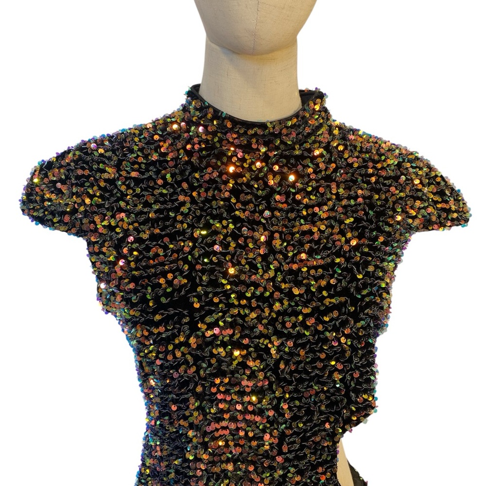 NWT Love and Lemonade Sequin and Sparkles Dress. Size Large.